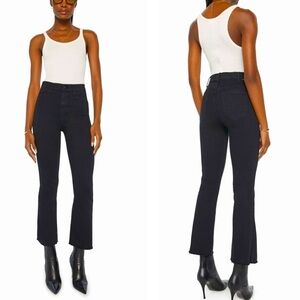 Mother The Hustler Ankle Fray In Not Guilty/Black Zipper/Button Closure SZ 24